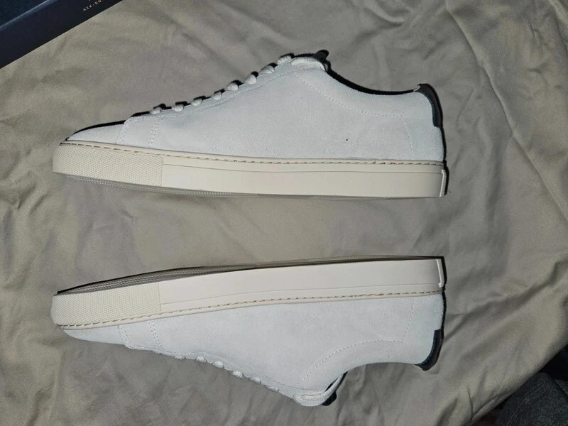 RARE Baskets zespa en daim gris clair - Photo 3/4