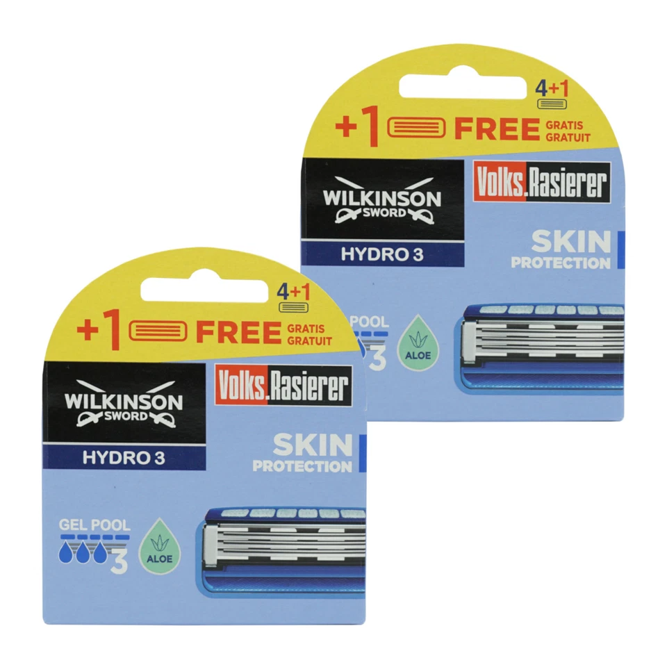 10x Wilkinson Sword Hydro 3 SKIN PROTECTION Rasierklingen - NEU - OVP - 2x5 er