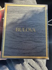 bulova mens watch brand new with box