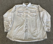 Redhead VTG Shirt Blue Safari Hunting Grunge Gorp Faded Distressed Mens XL