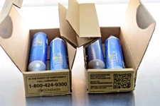 Lot of 4 SodaStream CO2 Cylinder Replacement Canisters Empty 60L 14.5 oz