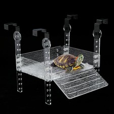 Hanging Turtle Basking Platform for Aquatic 20 55 Gallon, 40 Gallon Long Tank...