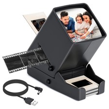 Visionneuse de film et de diapositives de 35 mm pour anciennes diapositives, ...