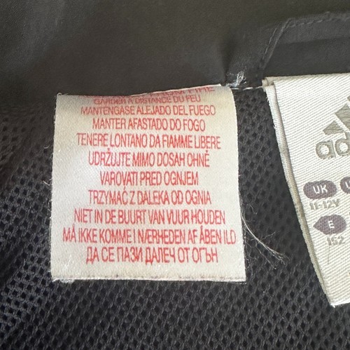 GIACCA MILAN ADIDAS 2011/ 2012 Nera AUTENTICA Felpa Tuta Training Jacket Vintage - Foto 6 di 13