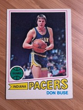 Don Buse 1977-78 Topps - White Back Indiana Pacers EX #94 