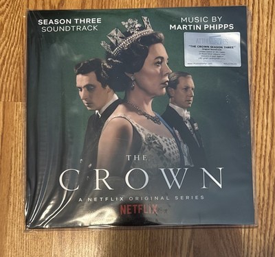 THE CROWN Season 3 Green Marbled LP Vinyl NEW #385 Soundtrack/OST Martin Phipps