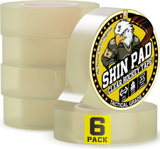 EAGLES Bulk Hockey Tape 1 or 6 Pack Black, White or Clear Multipurpose Tape Roll