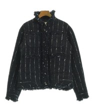 sacai Blouson Jackets BlackxWhite Stripe Pattern 1 Approx. S 2200654221013