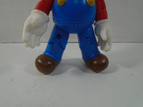 2015 JAKKS PACIFIC--WORLD OF NINTENDO SUPER MARIO--4" MARIO FIGURE (LOOK) - Imagen 3 de 7