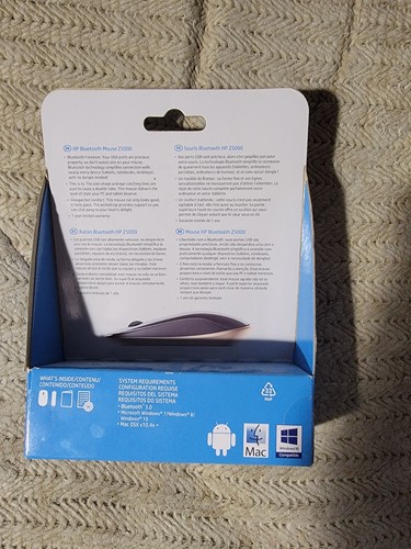 Hewlett Packard Wireless Bluetooth Mouse Z5000 - Picture 2 of 2