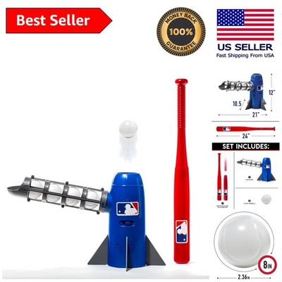 MLB Kids Pop Rocket Baseball Hitting Trainer - Enhance Skills & Coordination