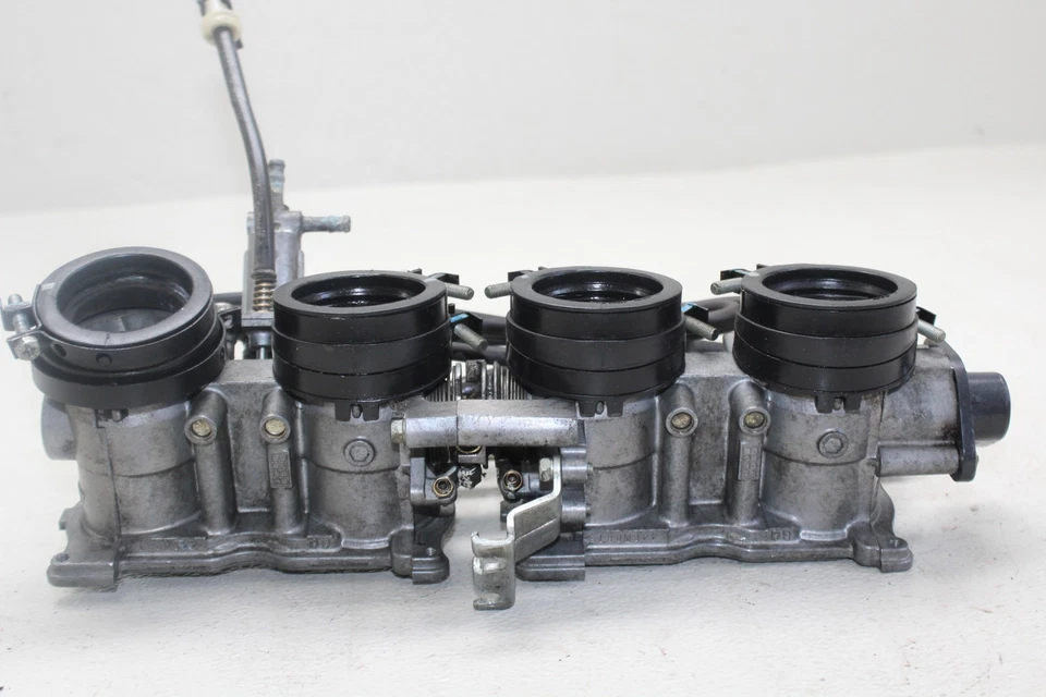 02-03 HONDA CBR954RR CORPO DO ACELERADOR CORPOS TPS INJETORES - Imagem 4 de 4