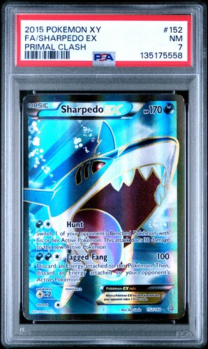 Sharpedo-EX graded PSA 7 for sale on eBay