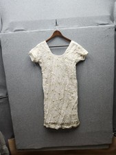 White Embroidered Cap Sleeve Kurta Tunic Dress