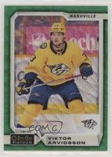 2018-19 O-Pee-Chee Platinum Emerald Surge 9/10 Viktor Arvidsson #75 0c3