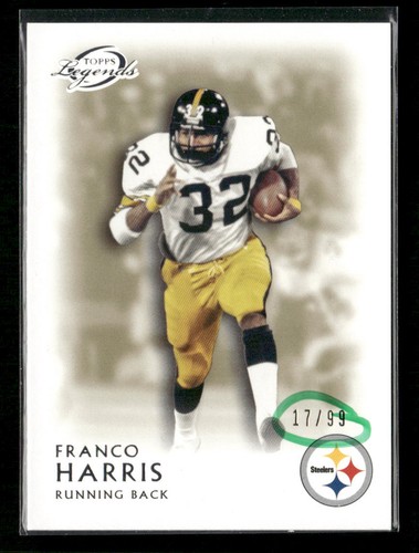 Franco Harris [Gold] #40 2011 Topps Legends card