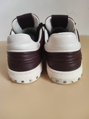 Valentino Garavani Damen Low-Top Sneaker - Burgund/Weiß - Größe EU 36 (US 6) - Bild 6 von 12