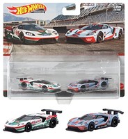 Hot Wheels Premium Car Culture 2-Pack '16 Ford Gt Race Japan
