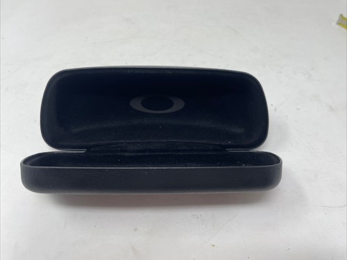 OAKLEY Eyeglasses Black Faux Leather Hard Clamshell - CASE ONLY - Picture 8 of 9