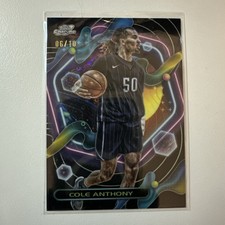 2024 Topps Cosmic Chrome Black Refractor #93 Cole Anthony SSP /10