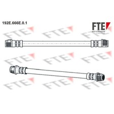 Flexible de frein Peugeot 208