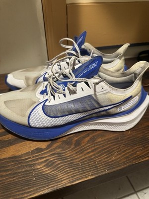 Nike Zoom Gravity Racer Blue Mens White Blue Size 10.5 Running Shoes BQ3202-100