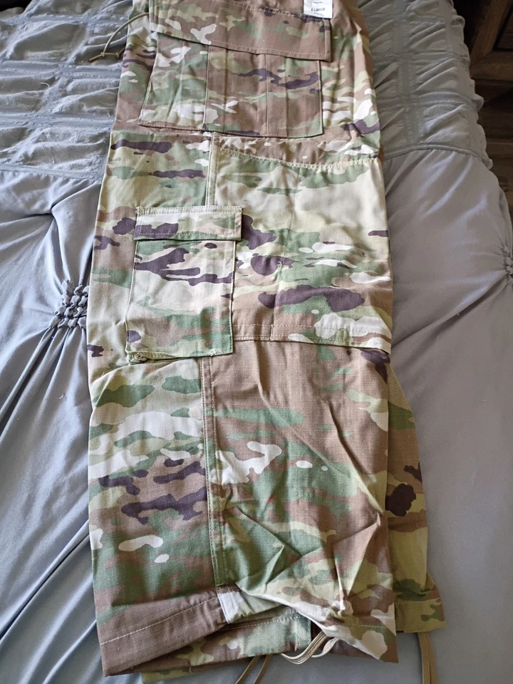 Tru-Spec T.R.U. Men Size XLarge Regular Green Camo Cargo Pants Cotton Blend NWOT - Image 4 of 4