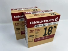 (Lot of 2) Blackburn Heavy Duty Bicycle Inner Tube Tire Lever Schrader Valve 18”