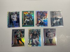 2025 Topps Chrome NFL Lot x7 Abdul Carter Jalen Hurts RC Pulsar Refractor NM