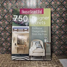 NEW -House Beautiful 750 Designer Secrets: Exclusive Farm House Ideas And Modern