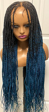 100 Synthetic  Expression Brand  Braided Wig  USED 