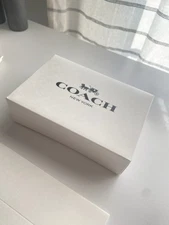 Coach Small White Gift Box 10”x 6”
