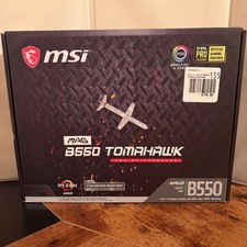 MSI MAG B550 Tomahawk AMD AM4 ATX Gaming Motherboard PCIe 4.0 RGB