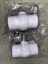 CMP PVC Ball Valve 2” Slip X Slip 25800-210-000 Lot Of 2