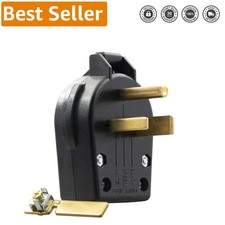 Heavy Duty NEMA Power Plug 30/50 Amp, 250V - Reliable for Welder and Generator