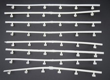 AURORA TJET AFX 8 - 14" WHITE GUARD RAILS W/ NO BAD POSTS  CLEAN  VN-EXC 2