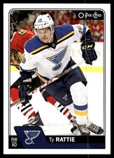 2016-17 O-Pee-Chee #414 Ty Rattie St. Louis Blues Hockey Card
