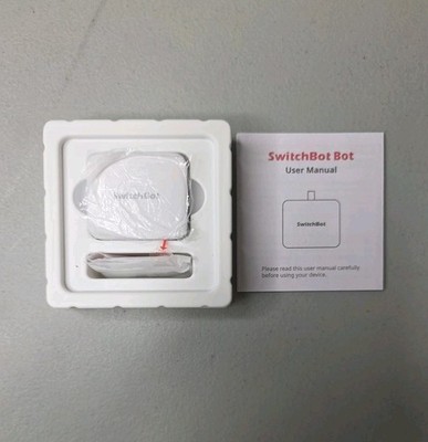 SwitchBot Smart Switch Button Pusher - No Wiring Wireless App or Timer Control