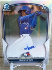2023 Bowman Chrome Prospect Autograph Adrian Pinto #CPA-API Refractor /499