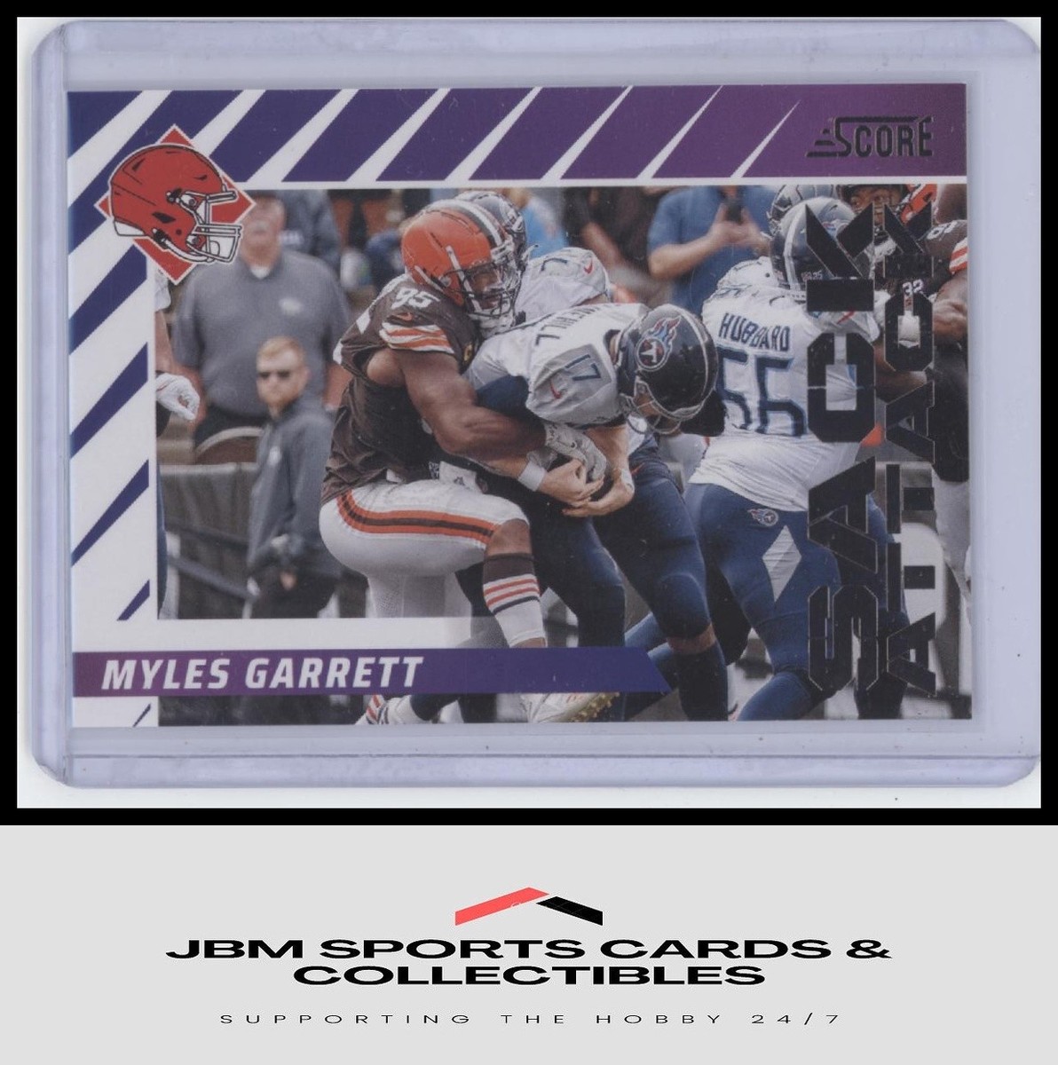2024 Score #8 Myles Garrett Sack Attack | eBay