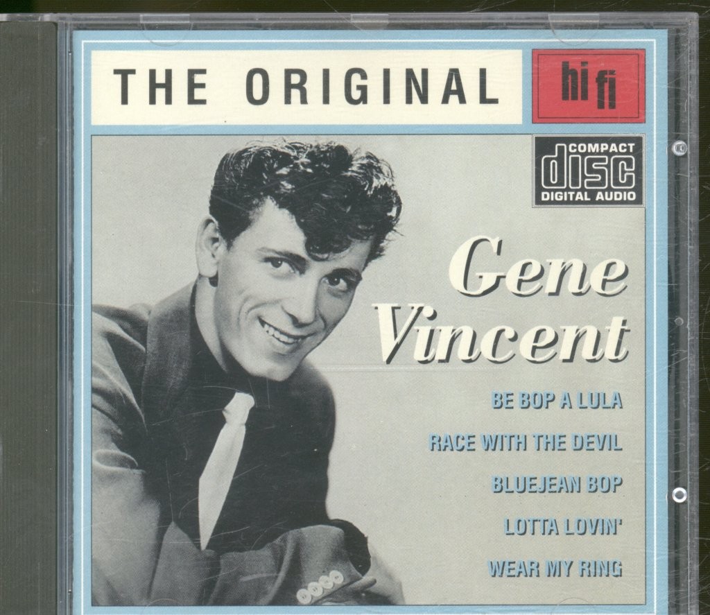 Gene Vincent Original CD Netherlands Disky 1995 TO860942