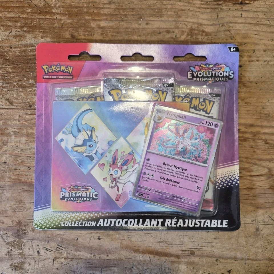 Pokémon JCC Évolutions Prismatiques FR - 3 boosters