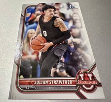 2021-22 Bowman University Julian Strawther #43 1st Bowman