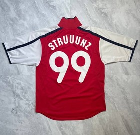 Nike Arsenal 2000-02 Home Shirt Jersey Dreamcast Struunz 99 Men Size M