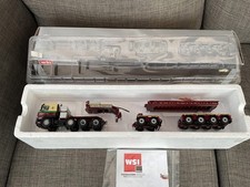 WSI 4 axle Volvo tractor unit with 2 bed 4 low loader in Lafeber livery