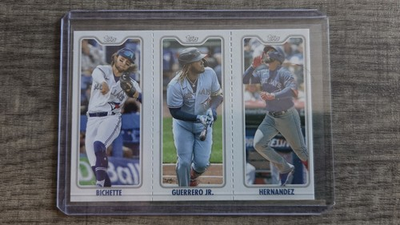 #ad Hernandez Guerrero Bichette Mini Card Attached C $3.50