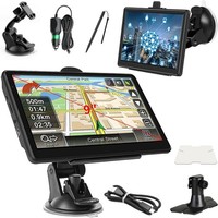 9 Inch GPS Navigator Sat Nav - 2025 Latest UK Map Sat Navs for Cars, Trucks and