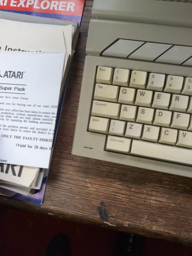 ATARI ST 520ST FM Vintage Computer BOXED Bundle M279 - Afbeelding 22 van 24