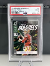 2024 Clearly Donruss Brock Purdy Gridiron Marvels Case Hit SSP PSA MINT 9 49ers