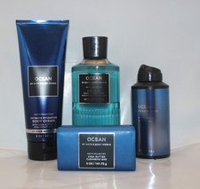 Bath  Body Works Men's Collection Ocean Body Cream, Wash, Spray  Cleansing Bar